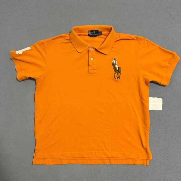 Polo Ralph Lauren Other - Polo Ralph Lauren Big Pony Classic Fit Short Sleeve Polo Shirt Orange Men Size M
